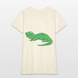 Cartoon Light Green Lizard