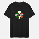 Casey Irish Surname Ireland Flag Shamrock