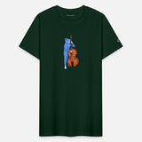 CAT PLAYING A DOUBLE BASS – BAD ASS BASS CAT