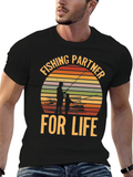 Fishing Partner For Life Graphic Tee