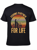 Fishing Partner For Life Graphic Tee