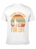 Fishing Partner For Life Graphic Tee
