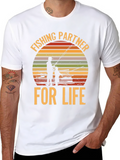 Fishing Partner For Life Graphic Tee