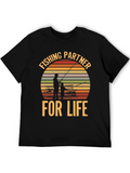 Fishing Partner For Life Graphic Tee