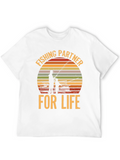 Fishing Partner For Life Graphic Tee