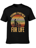 Fishing Partner For Life Graphic Tee