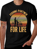 Fishing Partner For Life Graphic Tee