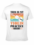Violin Practice Shirt - Musician Tee
