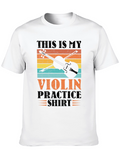 Violin Practice Shirt - Musician Tee