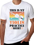 Violin Practice Shirt - Musician Tee