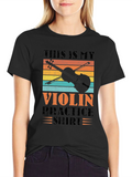 Violin Practice Shirt - Musician Tee