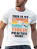 Violin Practice Shirt - Musician Tee