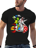Alien & Astronaut Rocket Ride Graphic Tee