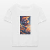 Celestial Woman Cloud Formation at Golden Sunset