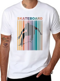 Skateboarder Retro T-Shirt - Cool Streetwear Tee