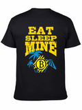 Eat Sleep Mine Bitcoin T-Shirt