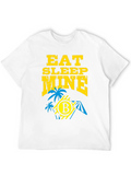 Eat Sleep Mine Bitcoin T-Shirt