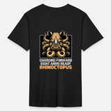 CHARGING FORWARD EIGHT ARMS READY -RHINO & OCTOPUS