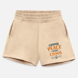 Choose Peace Not Chaos Quote Design