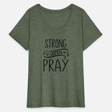 Christian Religious Strong Pray