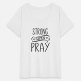 Christian Religious Strong Pray