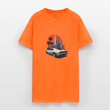 Cityscape Sunset Cruise - Sport Car T-Shirt Design