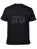 My Home Is Everywhere Camper Graphic Tee