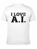 I Love A.I. Black T-Shirt