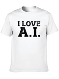 I Love A.I. Black T-Shirt