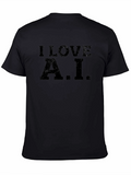 I Love A.I. Black T-Shirt