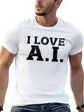 I Love A.I. Black T-Shirt