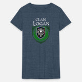 Clan Logan Scottish Crest Badge and Tartan