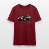 Classic JDM Coupe with Gold Wheels