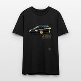 Classic JDM Coupe with Gold Wheels