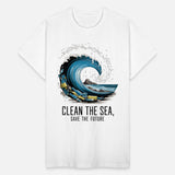 Clean the Sea Save the Future Ocean Art
