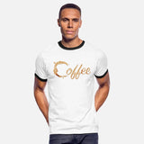 Coffee stain typography Coffee