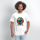 Colorful elephant face