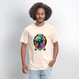 Colorful elephant face