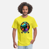 Colorful elephant face