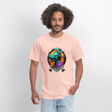 Colorful elephant face