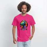 Colorful elephant face