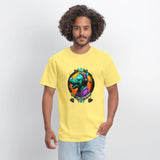 Colorful elephant face