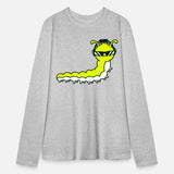 Cool DJ Caterpillar Comic Music Club Party Drawing