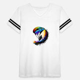 cool paraglider in action