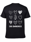 CHD Awareness T-Shirt: Hearts Design