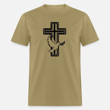 Cross with dove of peace