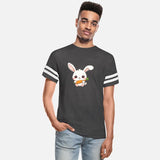 Cute Bunny with Carrot Illustration