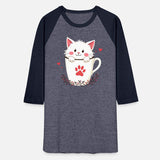 Cute Kitty in a Cozy Cup Valentines day design