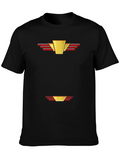 Gold Emblem Black T-Shirt