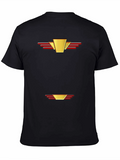 Gold Emblem Black T-Shirt